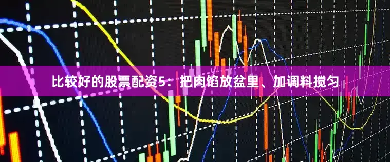 比较好的股票配资5：把肉馅放盆里、加调料搅匀
